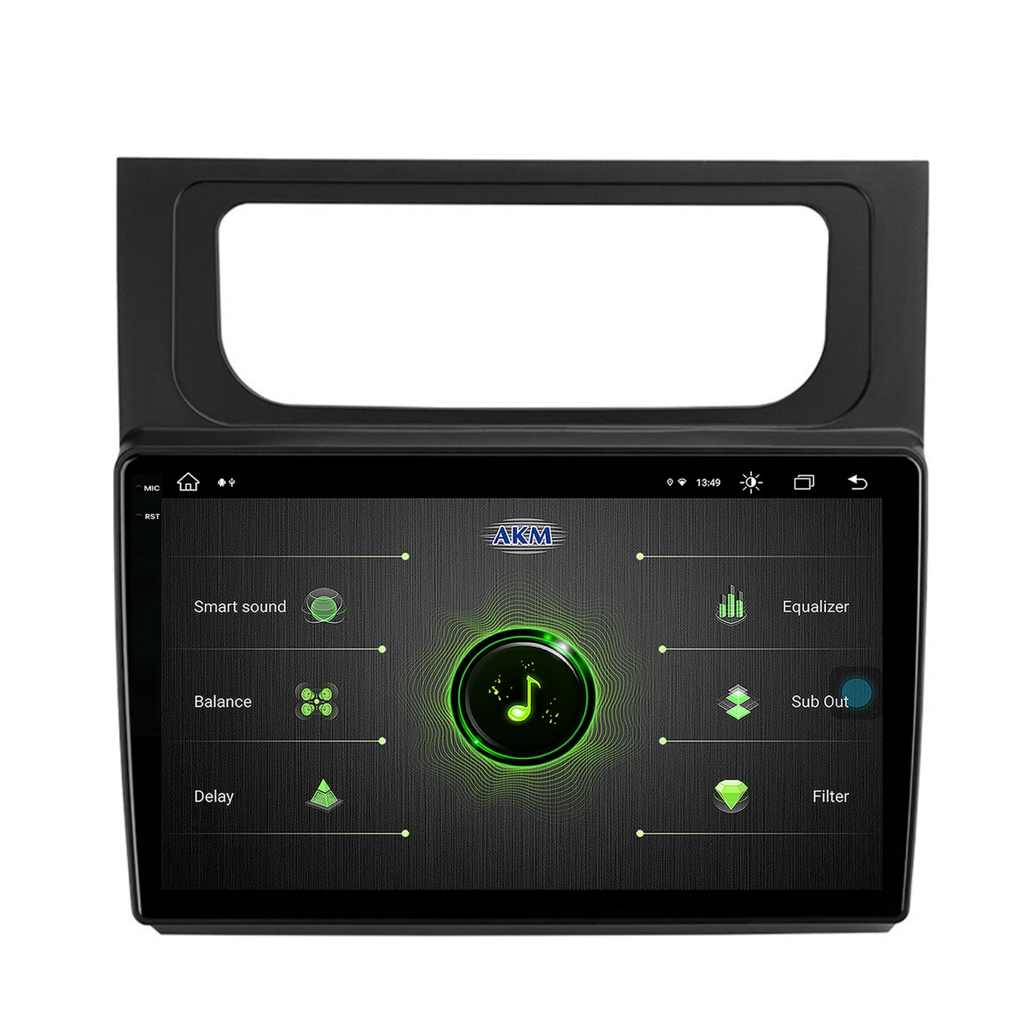 Navigatie Volkswagen Touran (2010-2016), Android, V-Octacore / 4GB RAM + 64GB ROM, 10.36 Inch - AD-BGV10004+AD-BGRKIT042
