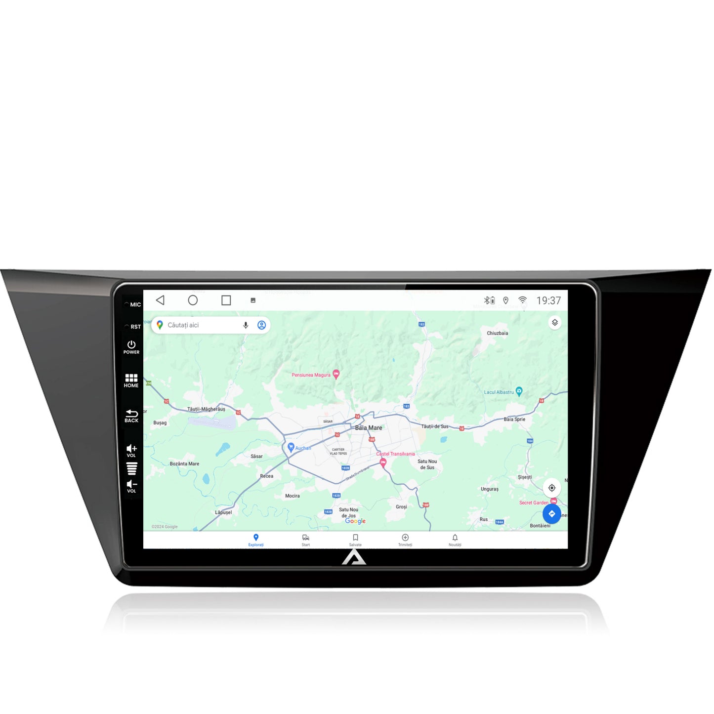 Navigatie Volkswagen Touran (2016+), Android, A-Octacore / 4GB RAM + 64GB ROM, 10.1 Inch - AD-BGA10004+AD-BGRKIT032