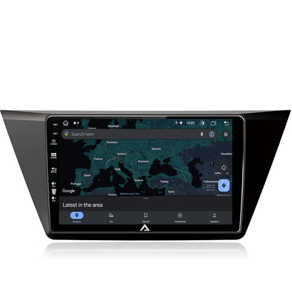 Navigatie Volkswagen Touran (2016+), Android, Z-Octacore / 8GB RAM + 256GB ROM, 10.1 Inch - AD-BGE9008+AD-BGRKIT032