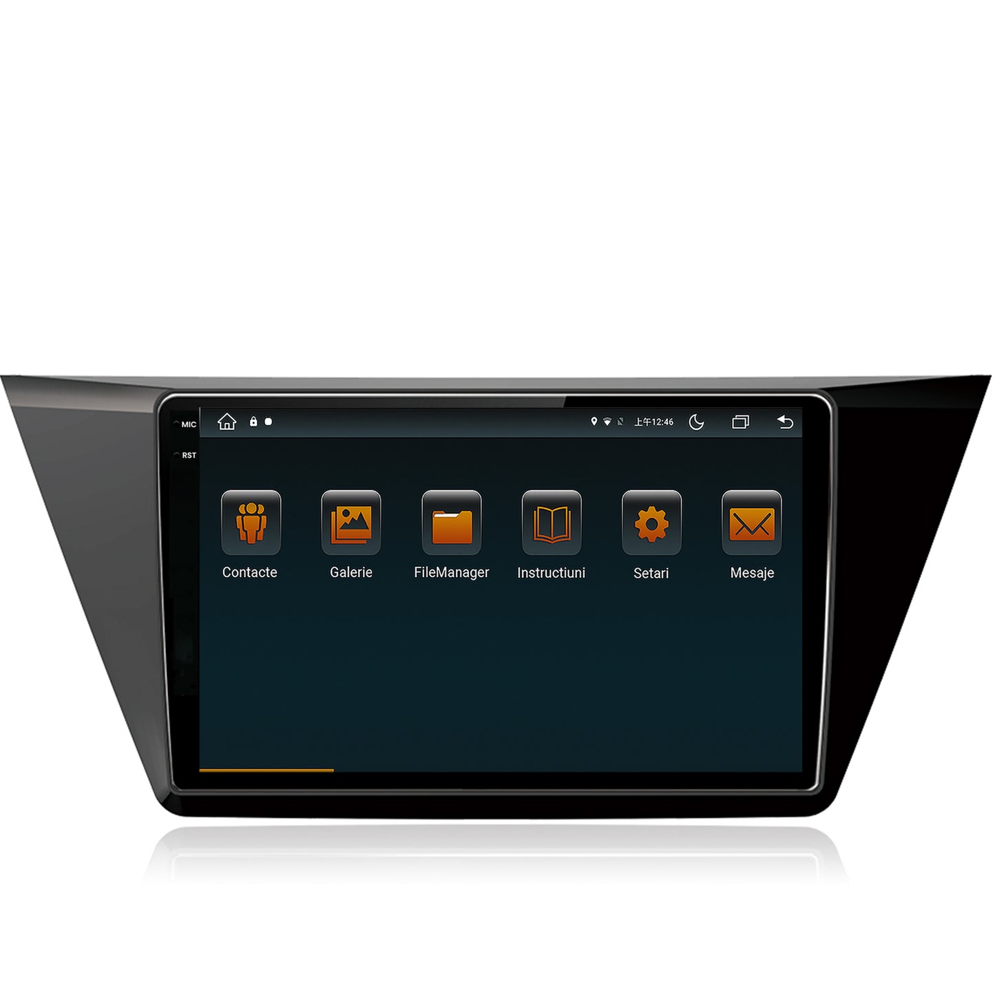 Navigatie Volkswagen Touran (2016+), Android, V-Octacore / 4GB RAM + 64GB ROM, 10.36 Inch - AD-BGV10004+AD-BGRKIT032