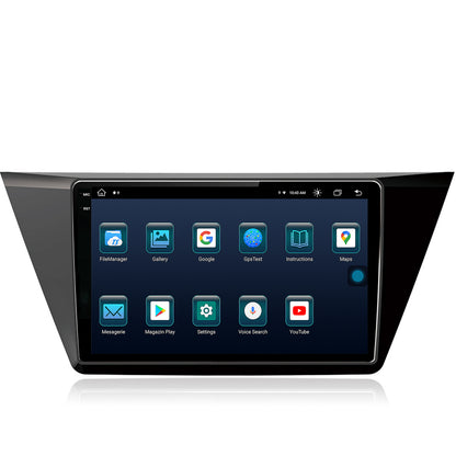 Navigatie Volkswagen Touran (2016+), Android, Z-Octacore / 8GB RAM + 256GB ROM, 10.36 Inch - AD-BGE9008+AD-BGRKIT032