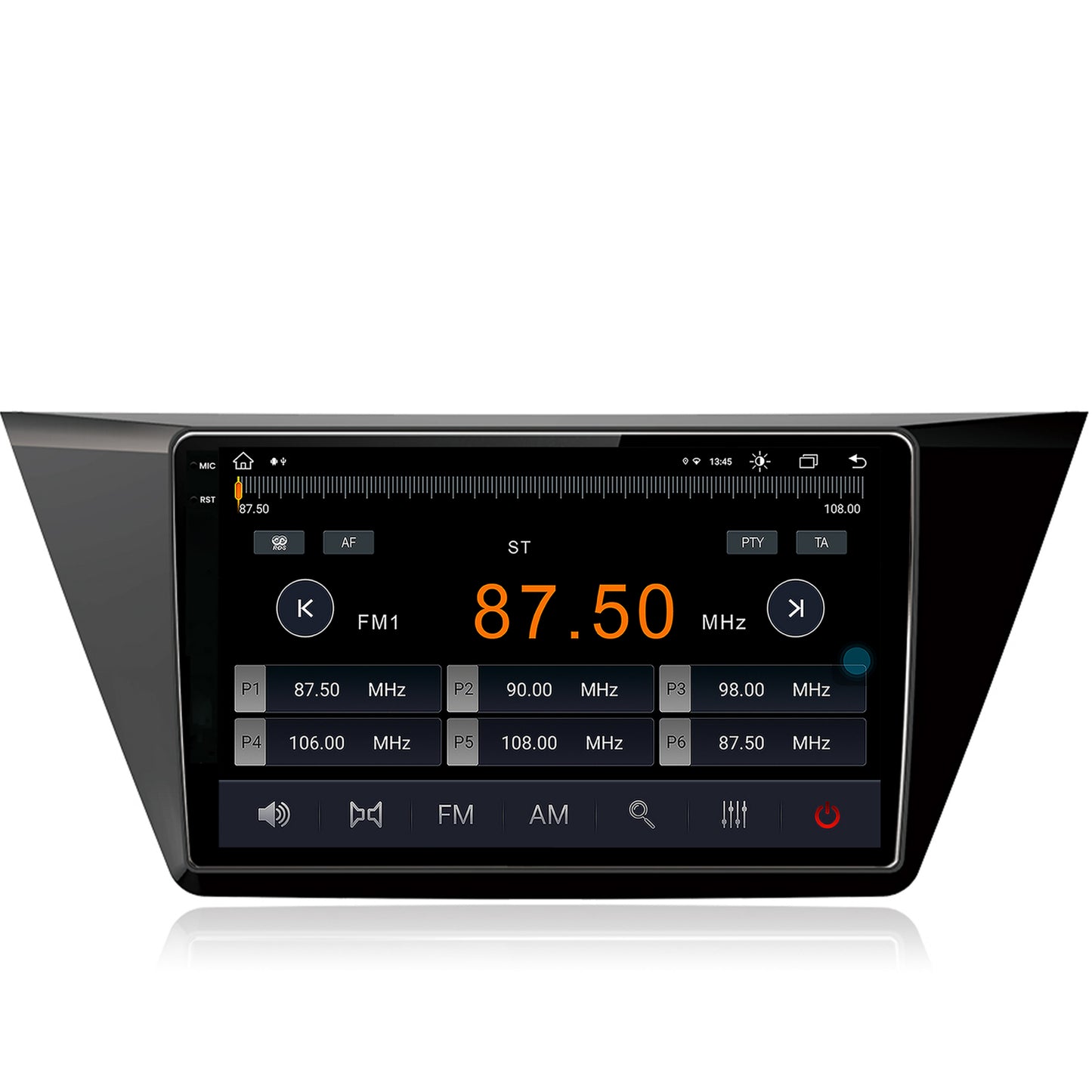 Navigatie Volkswagen Touran (2016+), Android, Z-Octacore / 8GB RAM + 256GB ROM, 10.36 Inch - AD-BGE9008+AD-BGRKIT032