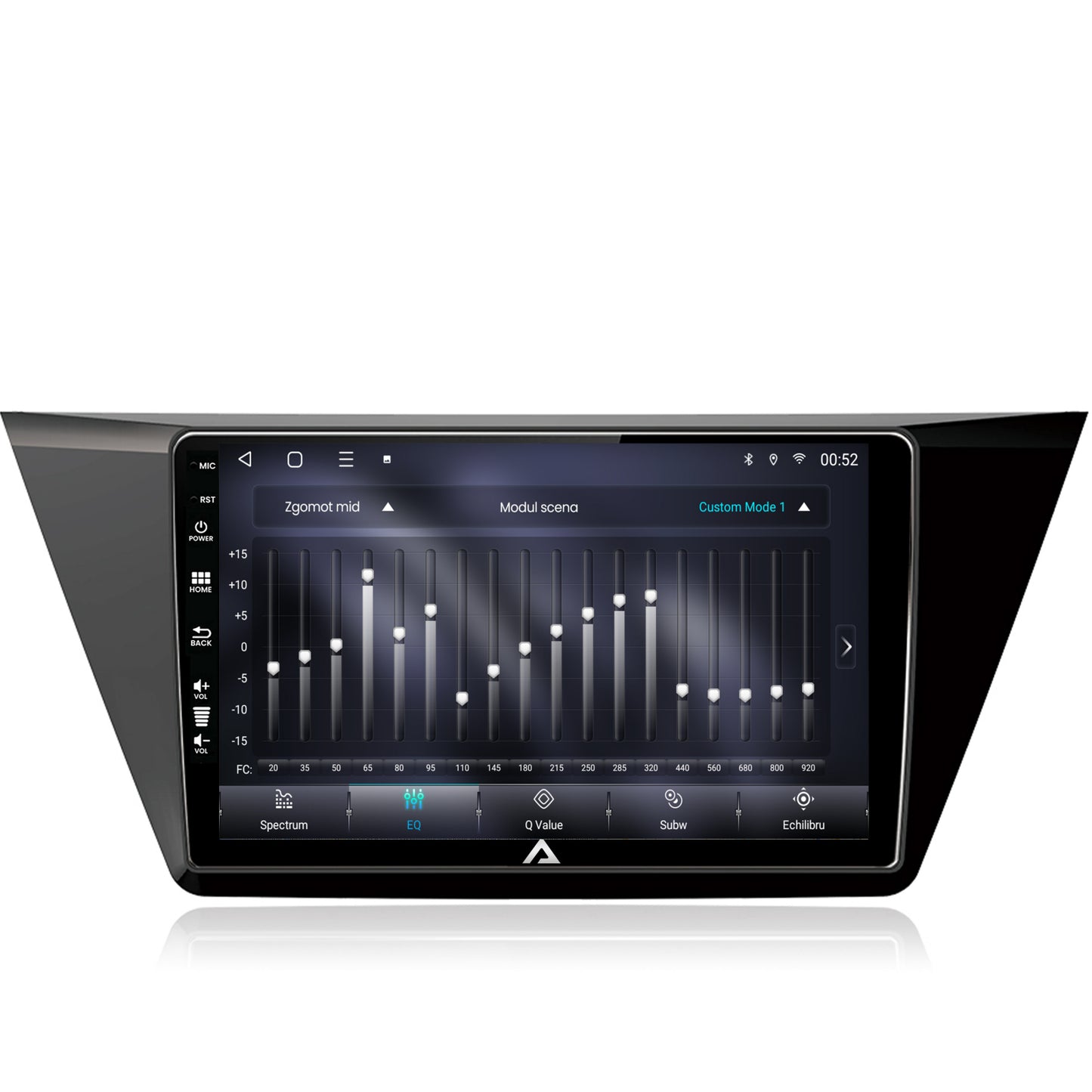 Navigatie Volkswagen Touran (2016+), Android, P-Octacore / 2GB RAM + 32GB ROM, 10.1 Inch - AD-BGP10002+AD-BGRKIT032