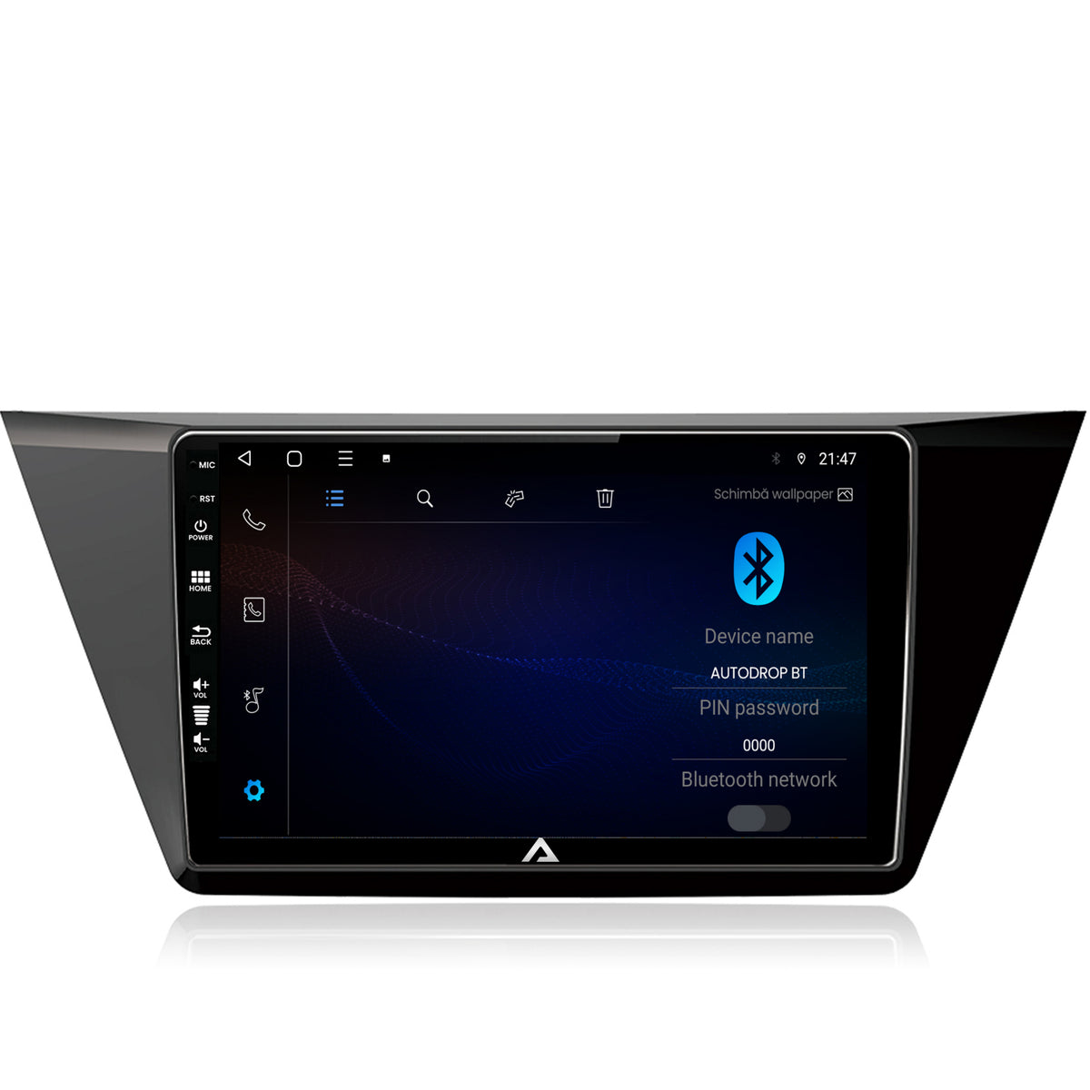 Navigatie Volkswagen Touran (2016+), Android, P-Octacore / 2GB RAM + 32GB ROM, 10.1 Inch - AD-BGP10002+AD-BGRKIT032