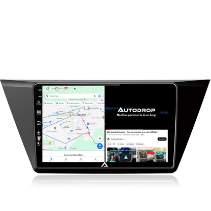 Navigatie Volkswagen Touran (2016+), Android, P-Octacore / 2GB RAM + 32GB ROM, 10.1 Inch - AD-BGP10002+AD-BGRKIT032