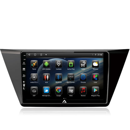 Navigatie Volkswagen Touran (2016+), Android, P-Octacore / 2GB RAM + 32GB ROM, 10.1 Inch - AD-BGP10002+AD-BGRKIT032