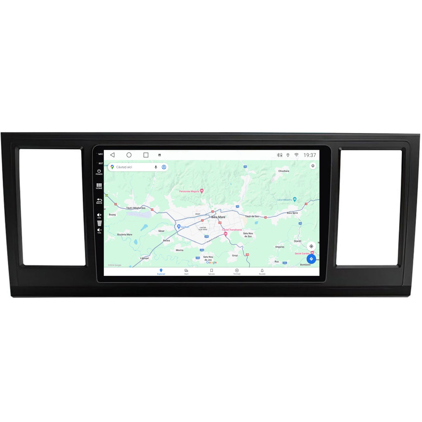 Navigatie Volkswagen Transporter / Caravelle / Multivan T6 (2015+), Android, A-Octacore / 4GB RAM + 64GB ROM, 9 Inch - AD-BGA9004+AD-BGRKIT056V2