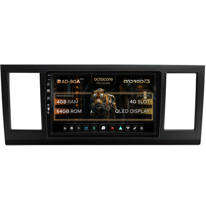 Navigatie Volkswagen Transporter / Caravelle / Multivan T6 (2015+), Android, A-Octacore / 4GB RAM + 64GB ROM, 9 Inch - AD-BGA9004+AD-BGRKIT056V2