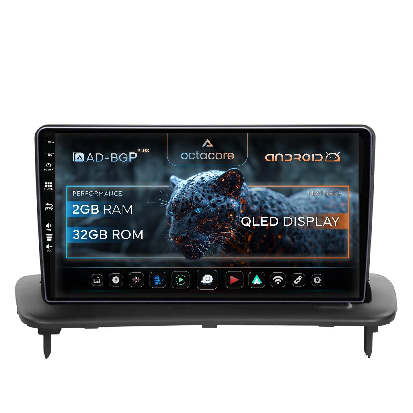 Navigatie Volvo C40 C30 S40 C70 V50 (2004-2012), Android, P-Octacore / 2GB RAM + 32GB ROM, 9 Inch - AD-BGP9002+AD-BGRKIT403