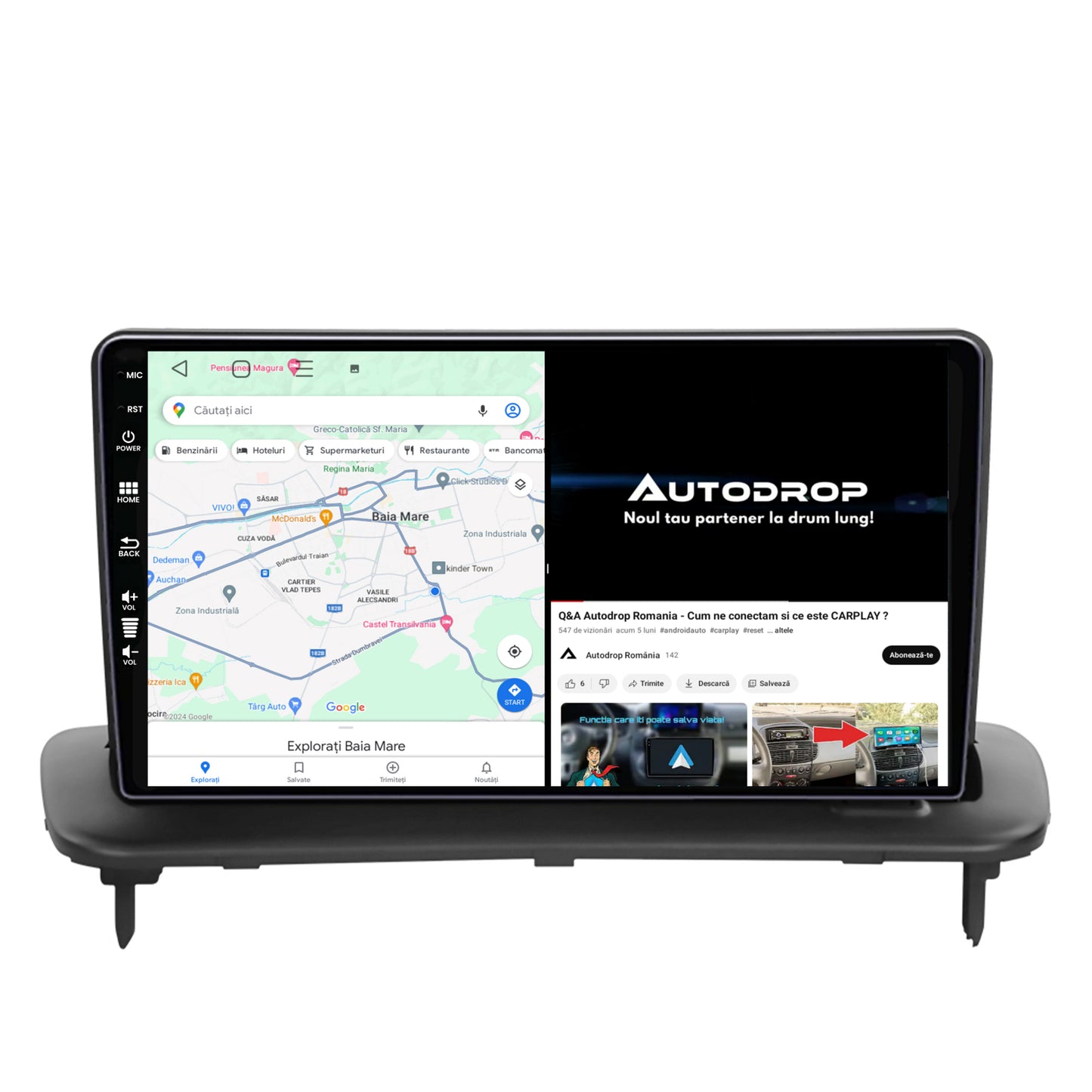 Navigatie Volvo C40 C30 S40 C70 V50 (2004-2012), Android, P-Octacore / 2GB RAM + 32GB ROM, 9 Inch - AD-BGP9002+AD-BGRKIT403