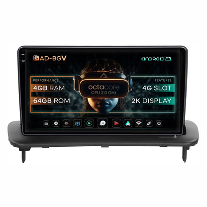 Navigatie Volvo C40 C30 S40 C70 V50 (2004-2012), Android, V-Octacore / 4GB RAM + 64GB ROM, 9.5 Inch - AD-BGV9004+AD-BGRKIT403