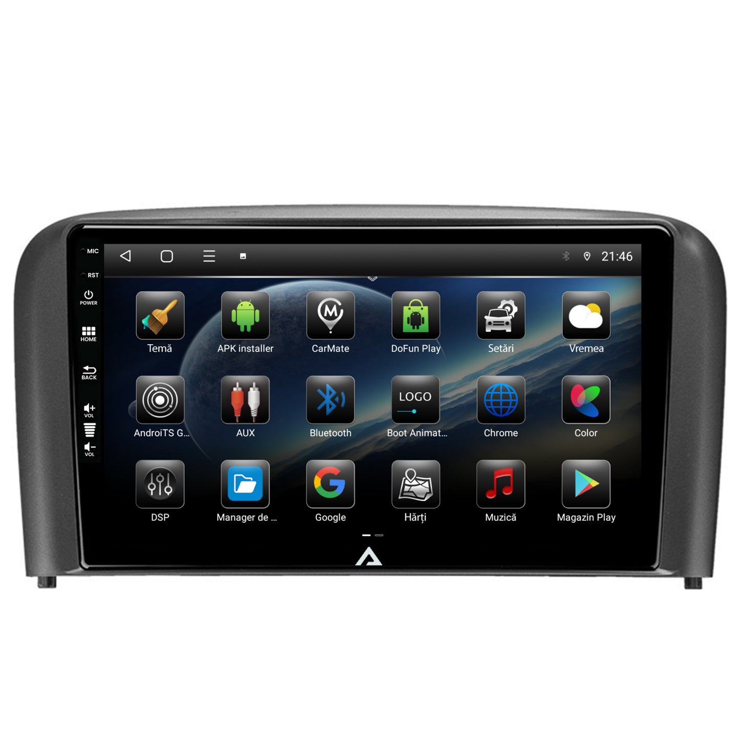 Navigatie Volvo S80 (1998-2004), Android, E-Octacore / 2GB RAM + 32GB ROM, 9 Inch - AD-BGE9002+AD-BGRKIT404