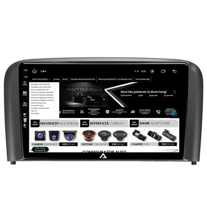 Navigatie Volvo S80 (1998-2004), Android, Z-Octacore / 8GB RAM + 256GB ROM, 9 Inch - AD-BGZ9008+AD-BGRKIT404