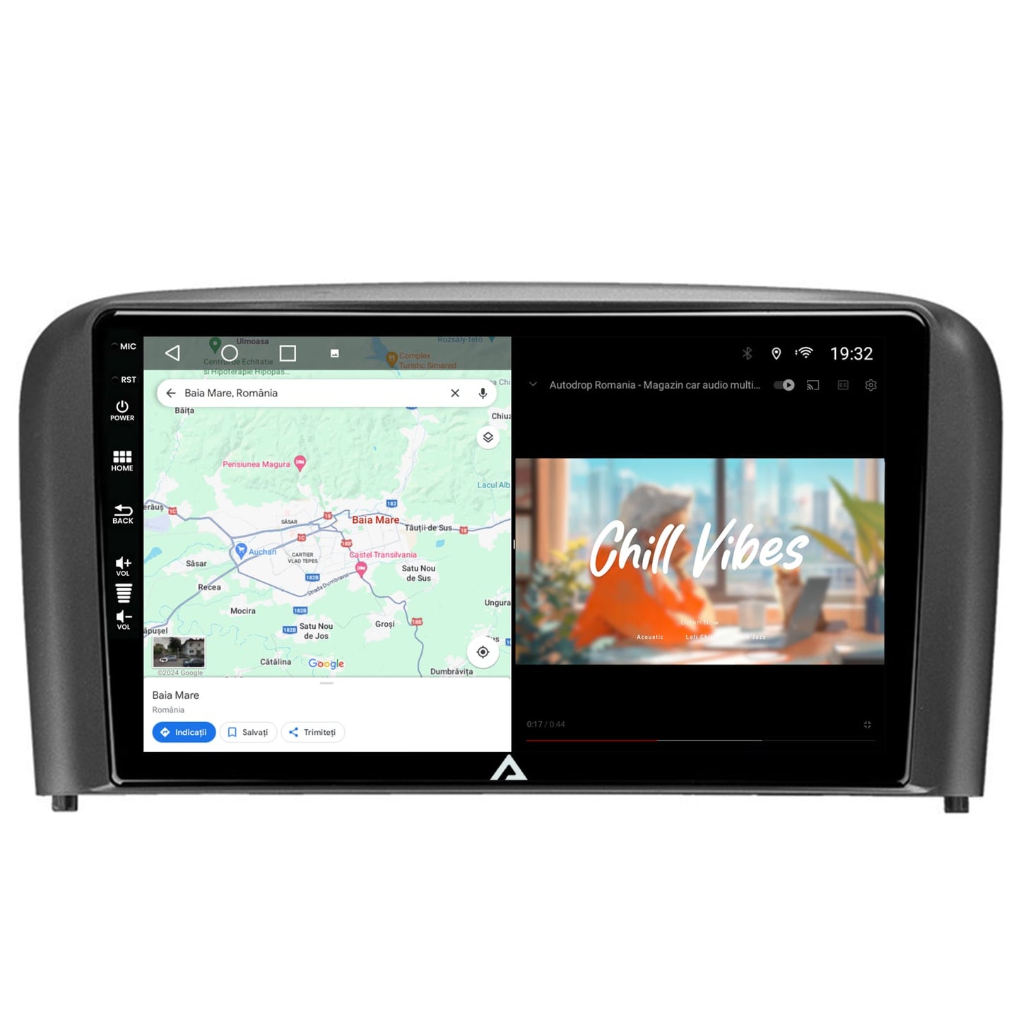 Navigatie Volvo S80 (1998-2004), Android, A-Octacore / 4GB RAM + 64GB ROM, 9 Inch - AD-BGA9004+AD-BGRKIT404