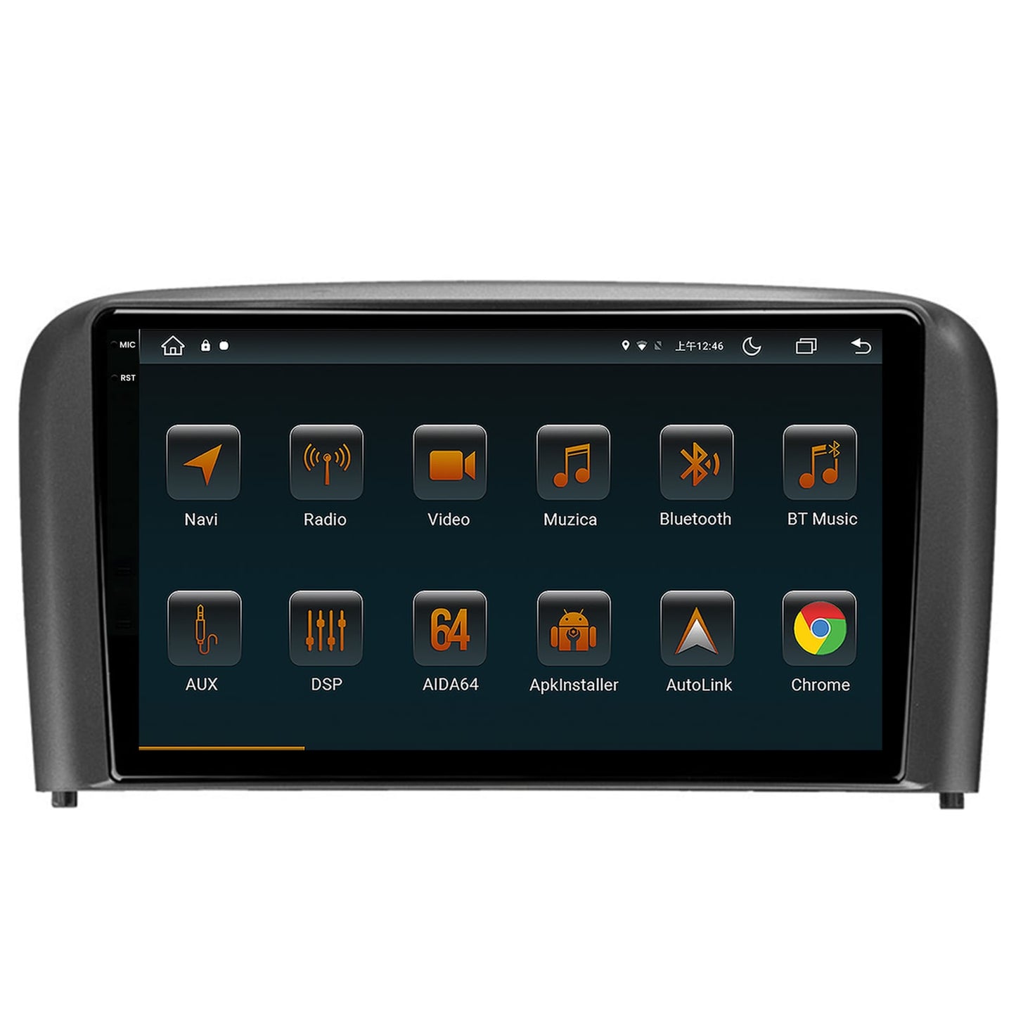 Navigatie Volvo S80 (1998-2004), Android, V-Octacore / 4GB RAM + 64GB ROM, 9.5 Inch - AD-BGV9004+AD-BGRKIT404