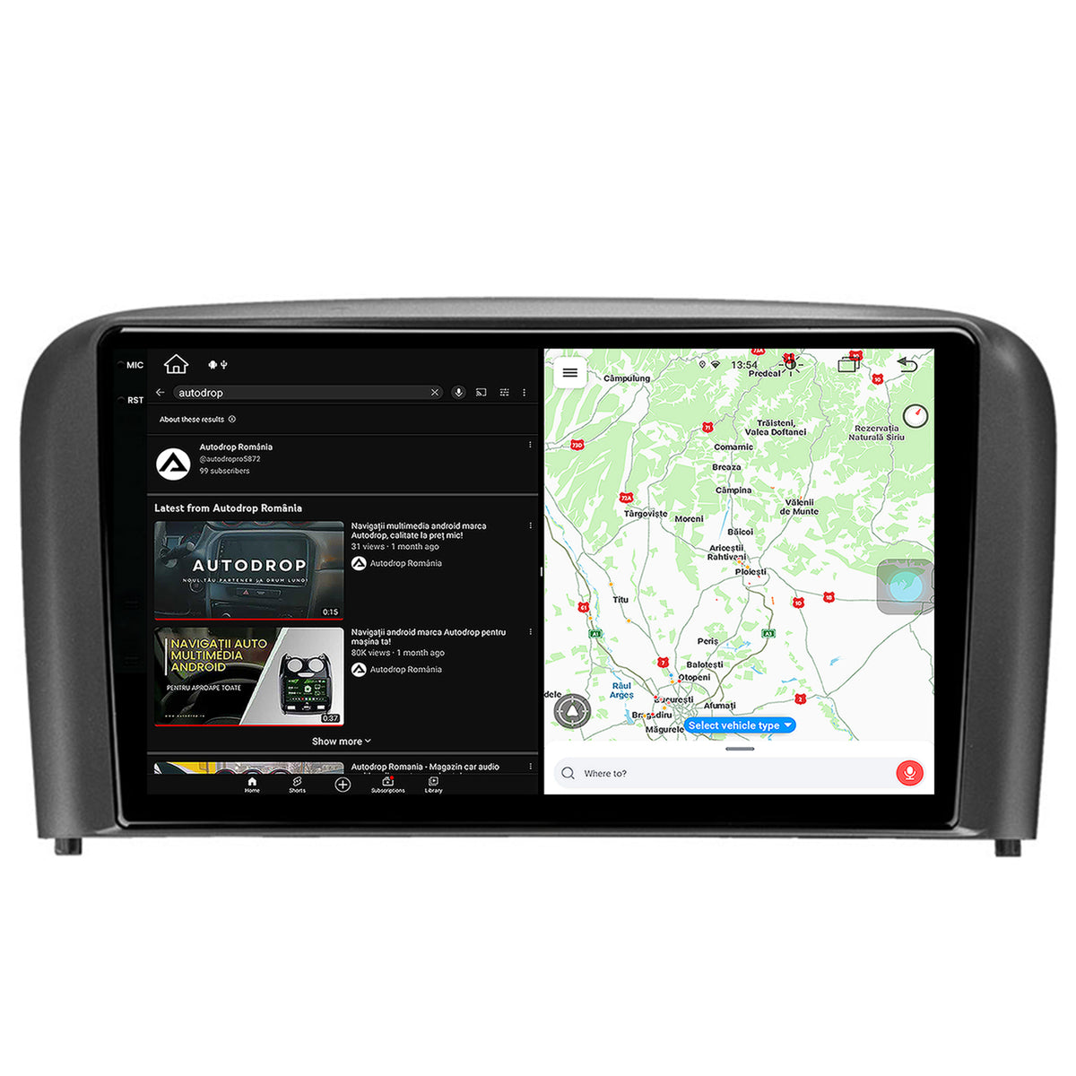 Navigatie Volvo S80 (1998-2004), Android, X-Octacore / 8GB RAM + 256GB ROM, 9.5 Inch - AD-BGX9008+AD-BGRKIT404