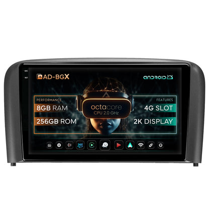 Navigatie Volvo S80 (1998-2004), Android, X-Octacore / 8GB RAM + 256GB ROM, 9.5 Inch - AD-BGX9008+AD-BGRKIT404
