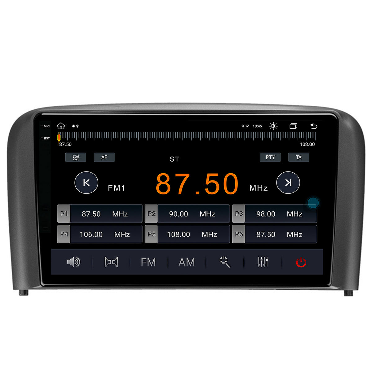 Navigatie Volvo S80 (1998-2004), Android, X-Octacore / 8GB RAM + 256GB ROM, 9.5 Inch - AD-BGX9008+AD-BGRKIT404