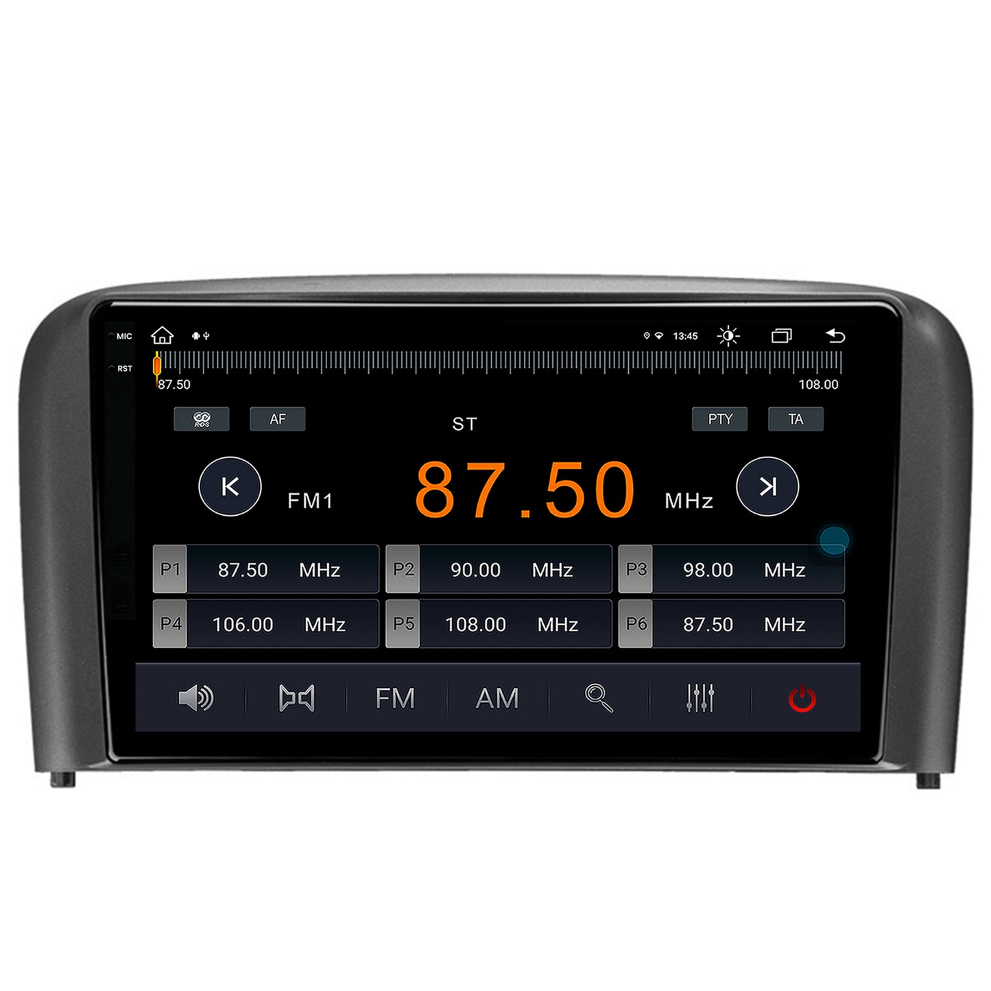 Navigatie Volvo S80 (1998-2004), Android, X-Octacore / 8GB RAM + 256GB ROM, 9.5 Inch - AD-BGX9008+AD-BGRKIT404