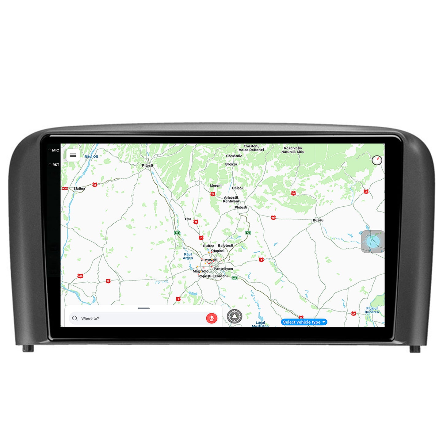 Navigatie Volvo S80 (1998-2004), Android, X-Octacore / 8GB RAM + 256GB ROM, 9.5 Inch - AD-BGX9008+AD-BGRKIT404