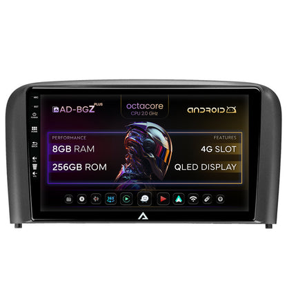 Navigatie Volvo S80 (1998-2004), Android, Z-Octacore / 8GB RAM + 256GB ROM, 9 Inch - AD-BGZ9008+AD-BGRKIT404