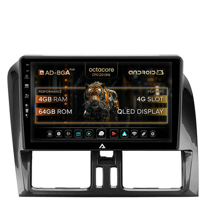 Navigatie Volvo XC60 (2008-2013), Android, A-Octacore / 4GB RAM + 64GB ROM, 9 Inch - AD-BGA9004+AD-BGRKIT400-0813