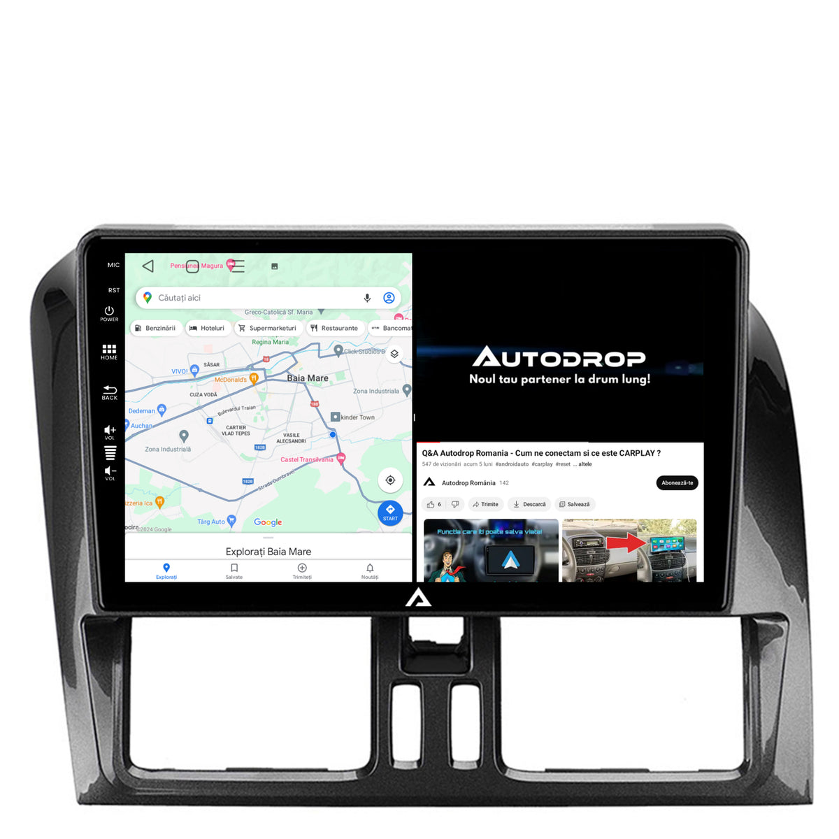 Navigatie Volvo XC60 (2014-2019), Android, E-Octacore / 2GB RAM + 32GB ROM, 9 Inch - AD-BGE9002+AD-BGRKIT400-1419