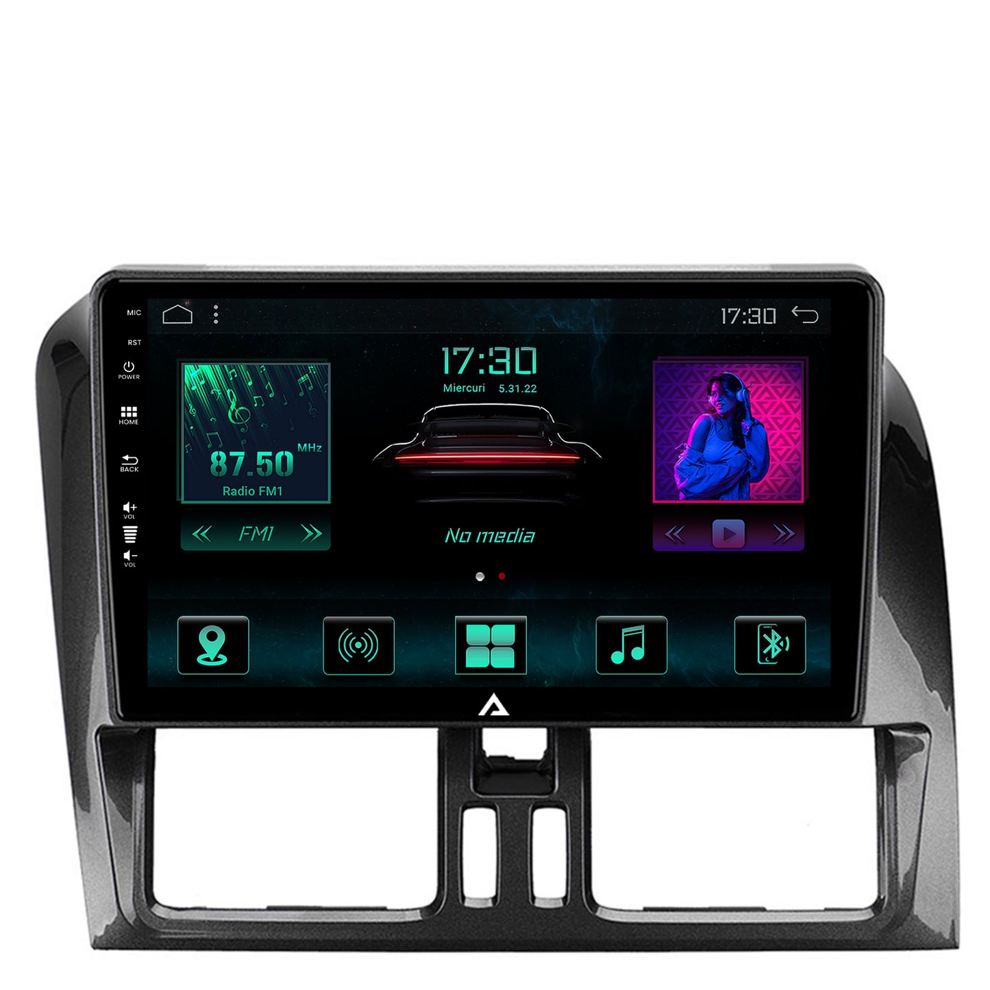 Navigatie Volvo XC60 (2014-2019), Android, A-Octacore / 4GB RAM + 64GB ROM, 9 Inch - AD-BGA9004+AD-BGRKIT400-1419