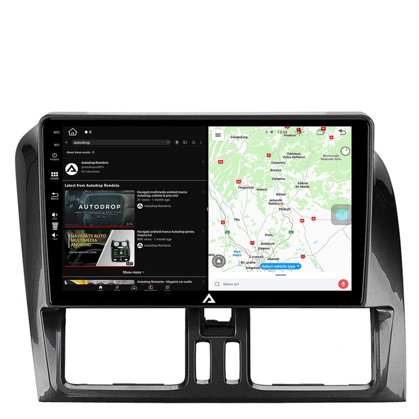 Navigatie Volvo XC60 (2014-2019), Android, Z-Octacore / 8GB RAM + 256GB ROM, 9 Inch - AD-BGZ9008+AD-BGRKIT400-1419
