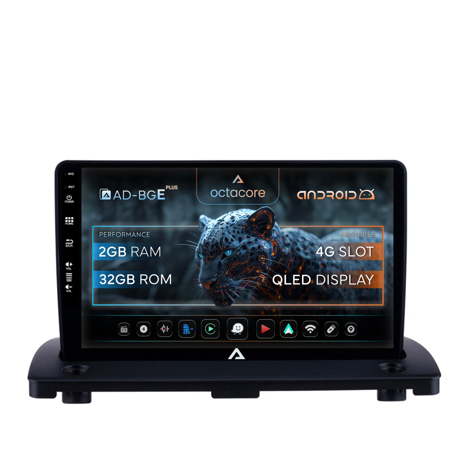 Navigatie Volvo XC90 (2002-2014), Android, E-Octacore / 2GB RAM + 32GB ROM, 9 Inch - AD-BGE9002+AD-BGRKIT402