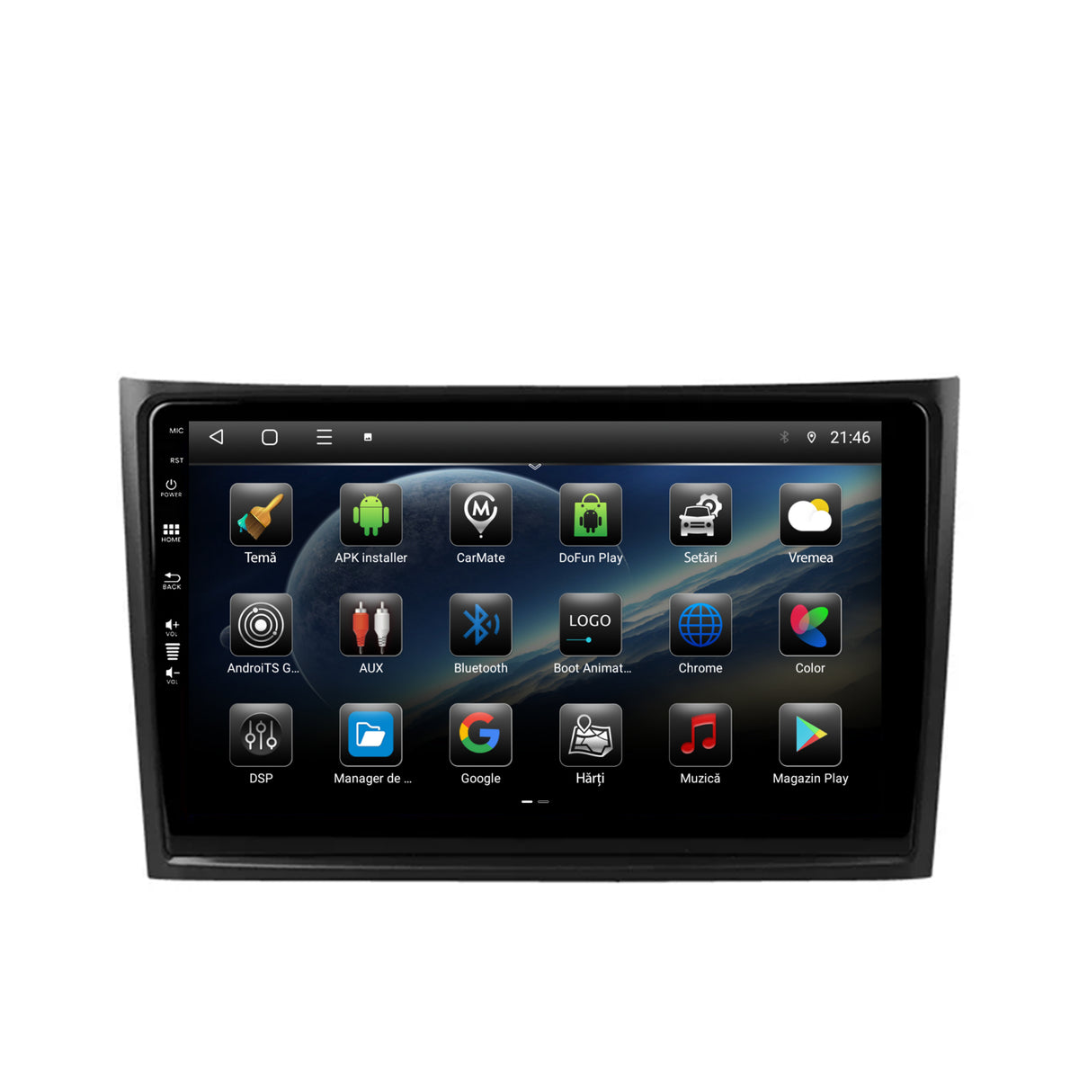 Navigatie Volvo XC90 (2002-2014), Android, E-Octacore / 2GB RAM + 32GB ROM, 10.1 Inch - AD-BGE10002+AD-BGRKIT393