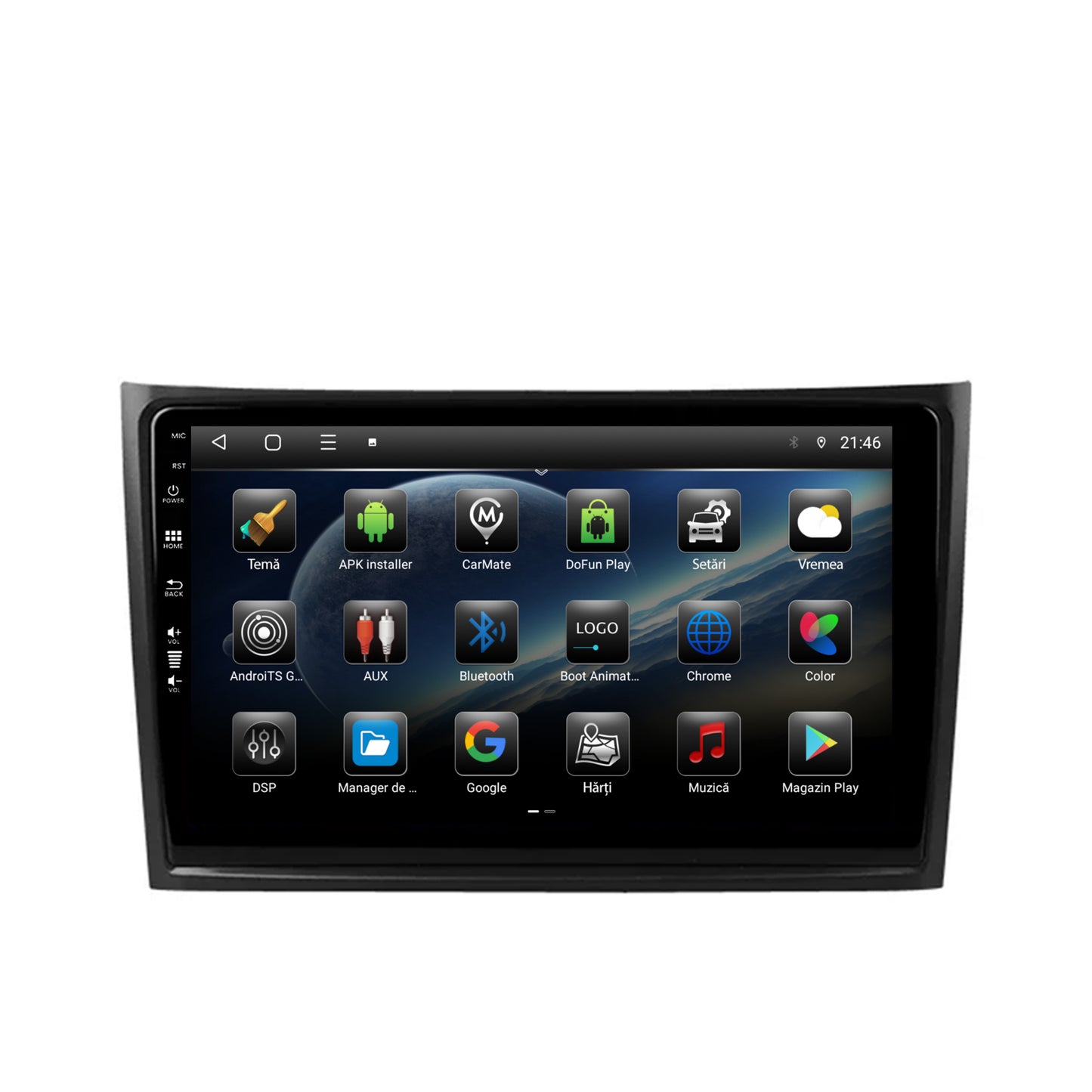Navigatie Volvo XC90 (2002-2014), Android, E-Octacore / 2GB RAM + 32GB ROM, 10.1 Inch - AD-BGE10002+AD-BGRKIT393