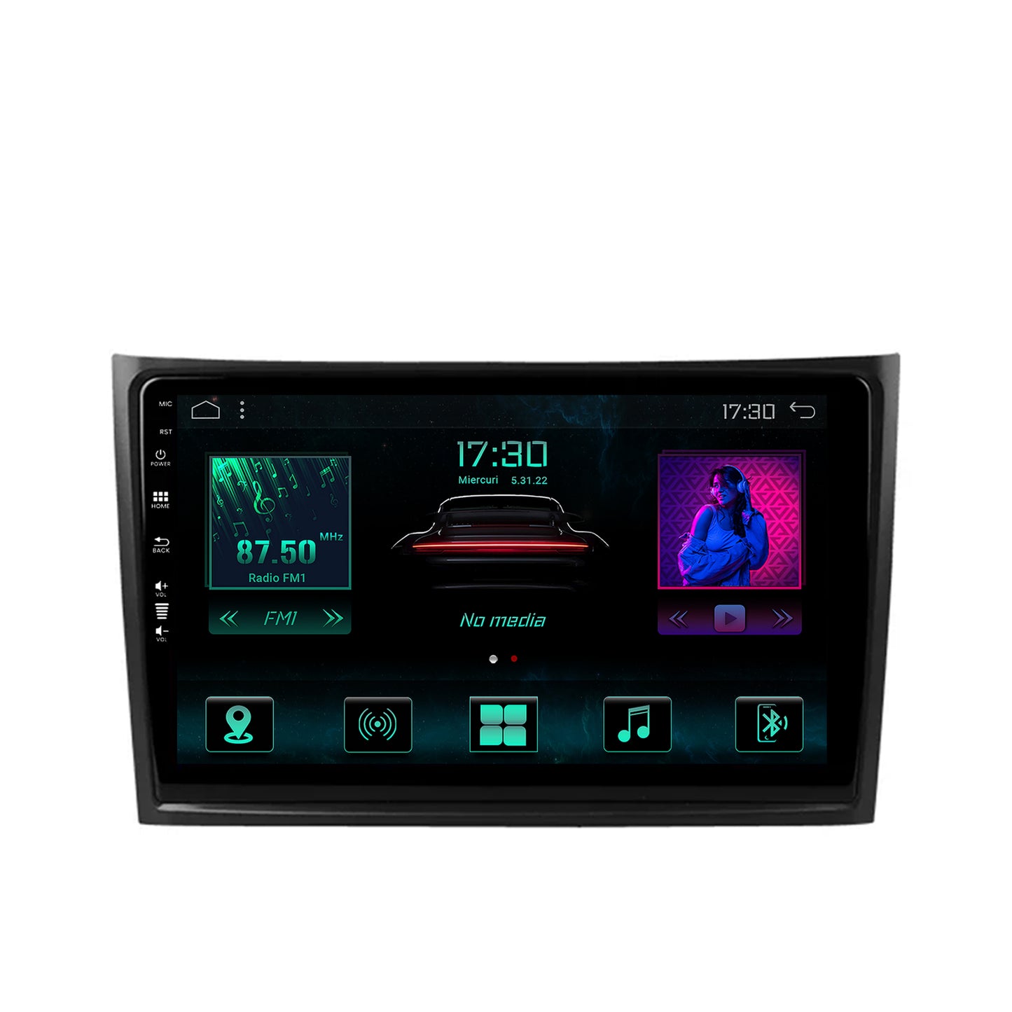 Navigatie Volvo XC90 (2002-2014), Android, A-Octacore / 4GB RAM + 64GB ROM, 10.1 Inch - AD-BGA10004+AD-BGRKIT393