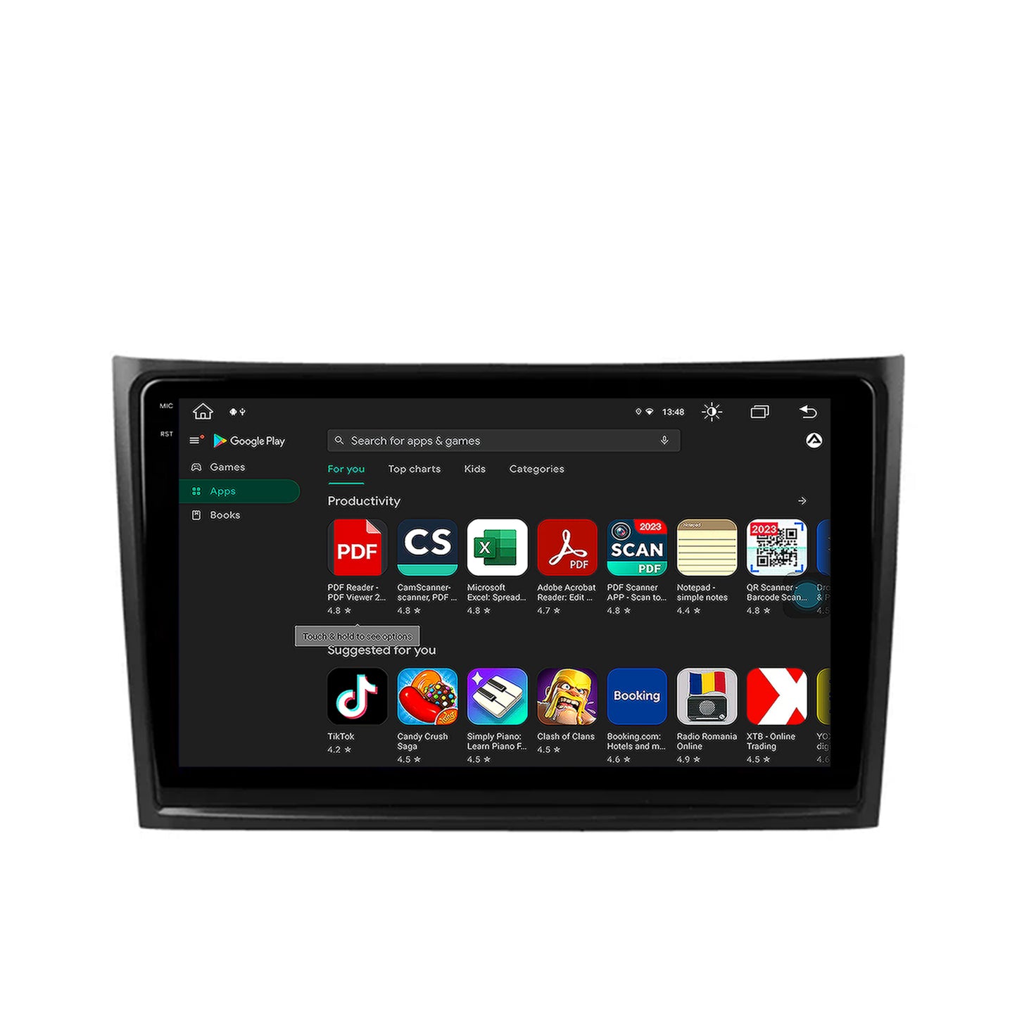 Navigatie Volvo XC90 (2002-2014), Android, V-Octacore / 4GB RAM + 64GB ROM, 10.36 Inch - AD-BGV10004+AD-BGRKIT393