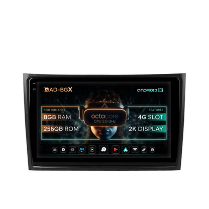Navigatie Volvo XC90 (2002-2014), Android, X-Octacore / 8GB RAM + 256GB ROM, 10.36 Inch - AD-BGX10008+AD-BGRKIT393