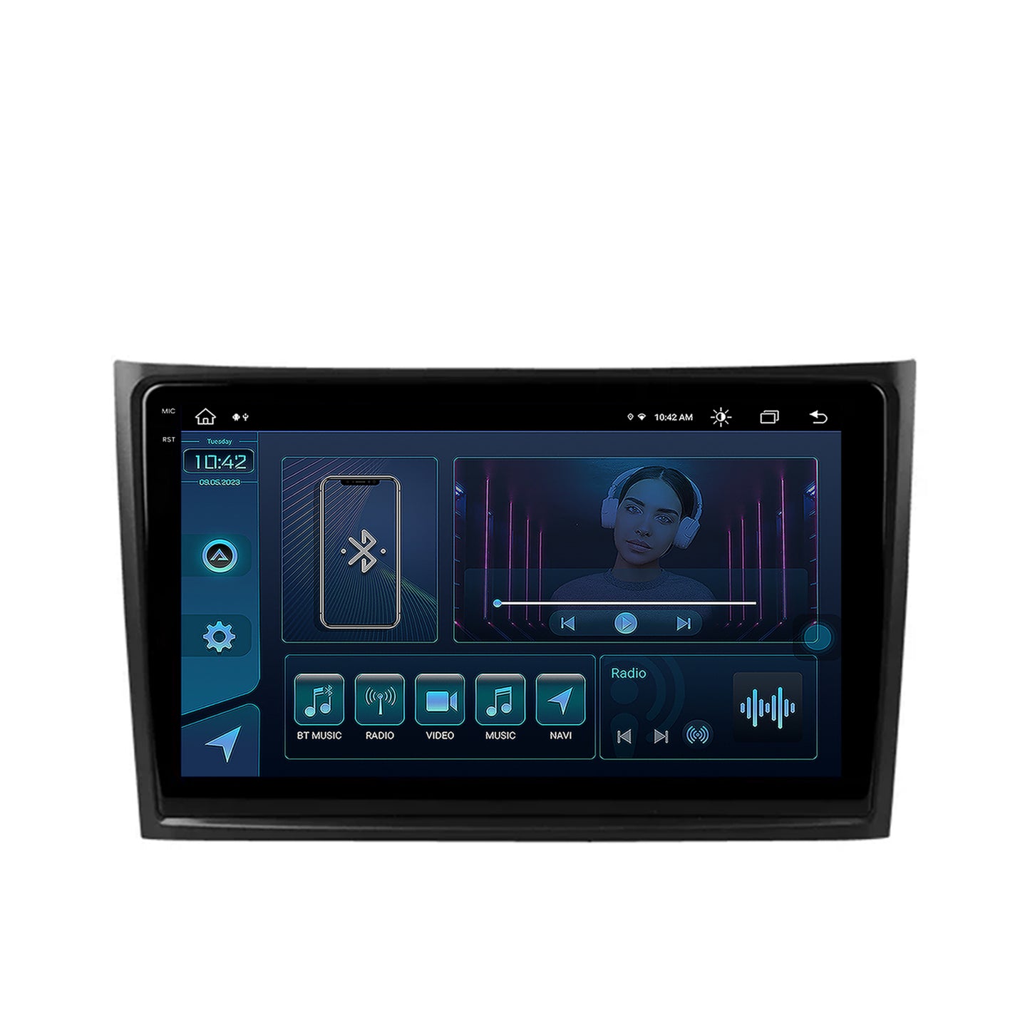 Navigatie Volvo XC90 (2002-2014), Android, X-Octacore / 8GB RAM + 256GB ROM, 10.36 Inch - AD-BGX10008+AD-BGRKIT393