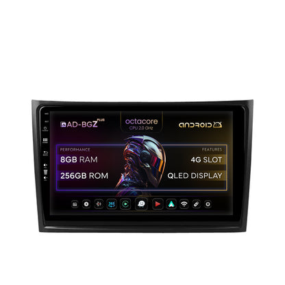 Navigatie Volvo XC90 (2002-2014), Android, Z-Octacore / 8GB RAM + 256GB ROM, 10.1 Inch - AD-BGZ10008+AD-BGRKIT393