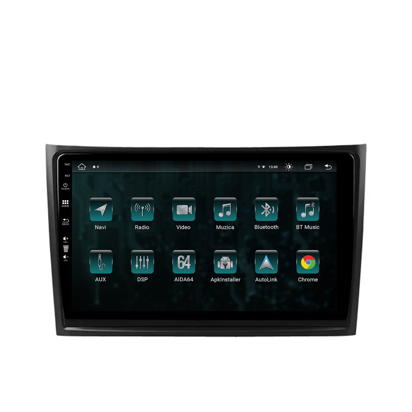 Navigatie Volvo XC90 (2002-2014), Android, Z-Octacore / 8GB RAM + 256GB ROM, 10.1 Inch - AD-BGZ10008+AD-BGRKIT393