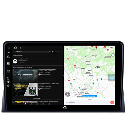 Navigatie VW Multivan T5 (2003-2015), Android, Z-Octacore / 8GB RAM + 256GB ROM, 9 Inch - AD-BGZ9008+AD-BGRKIT025T5