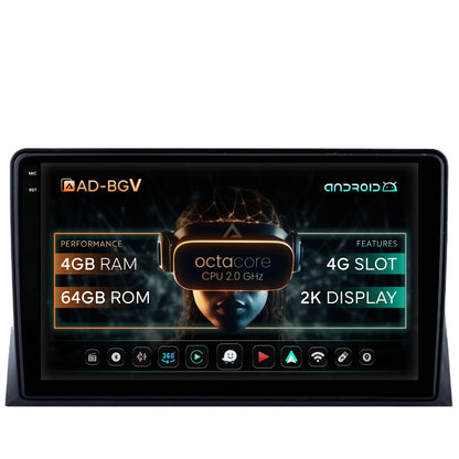 Navigatie VW Multivan T5 (2003-2015), Android, V-Octacore / 4GB RAM + 64GB ROM, 9.5 Inch - AD-BGV9004+AD-BGRKIT025T5