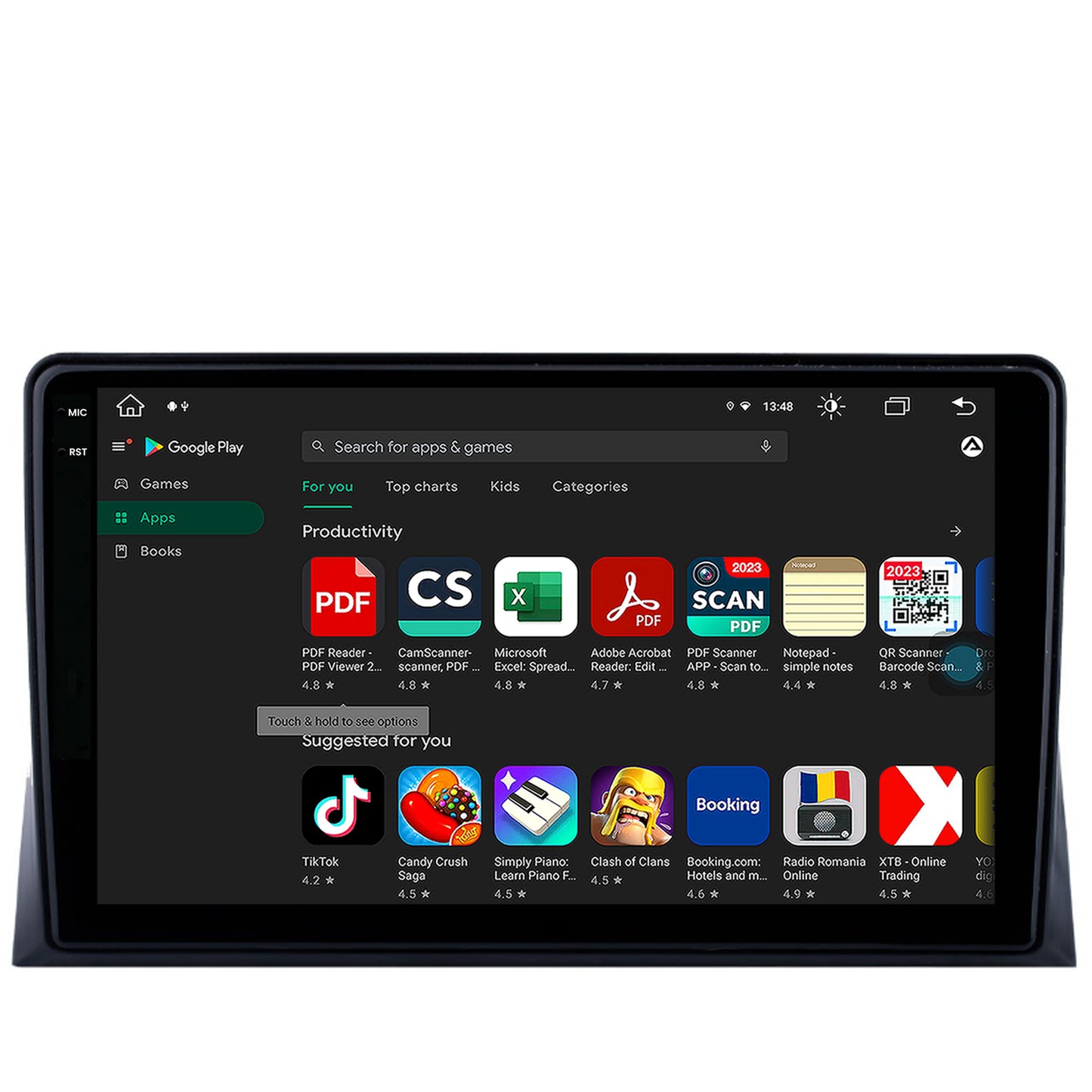 Navigatie VW Multivan T5 (2003-2015), Android, Z-Octacore / 8GB RAM + 256GB ROM, 9.5 Inch - AD-BGX9008+AD-BGRKIT025T5