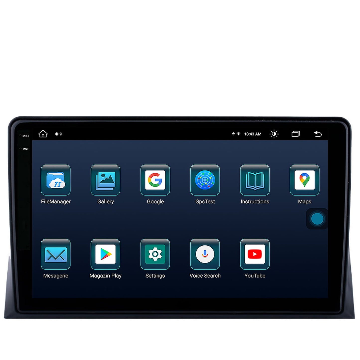 Navigatie VW Multivan T5 (2003-2015), Android, Z-Octacore / 8GB RAM + 256GB ROM, 9.5 Inch - AD-BGX9008+AD-BGRKIT025T5