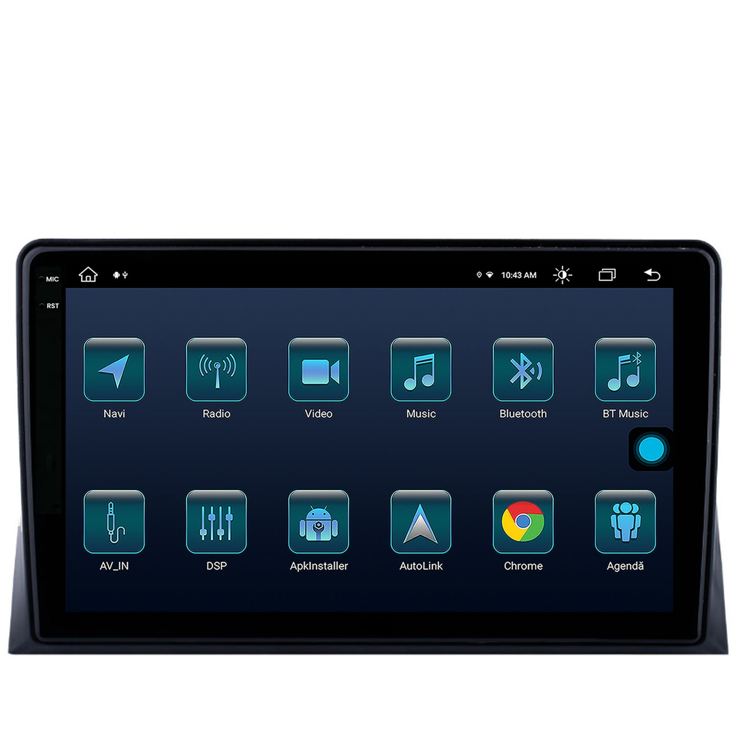 Navigatie VW Multivan T5 (2003-2015), Android, Z-Octacore / 8GB RAM + 256GB ROM, 9.5 Inch - AD-BGX9008+AD-BGRKIT025T5