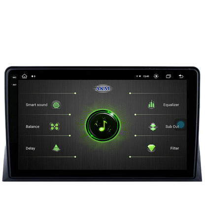 Navigatie VW Multivan T5 (2003-2015), Android, Z-Octacore / 8GB RAM + 256GB ROM, 9.5 Inch - AD-BGX9008+AD-BGRKIT025T5