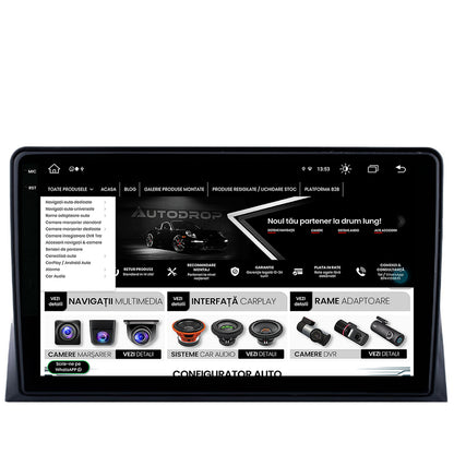 Navigatie VW Multivan T5 (2003-2015), Android, Z-Octacore / 8GB RAM + 256GB ROM, 9.5 Inch - AD-BGX9008+AD-BGRKIT025T5