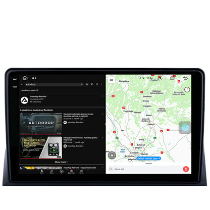 Navigatie VW Multivan T5 (2003-2015), Android, Z-Octacore / 8GB RAM + 256GB ROM, 9.5 Inch - AD-BGX9008+AD-BGRKIT025T5