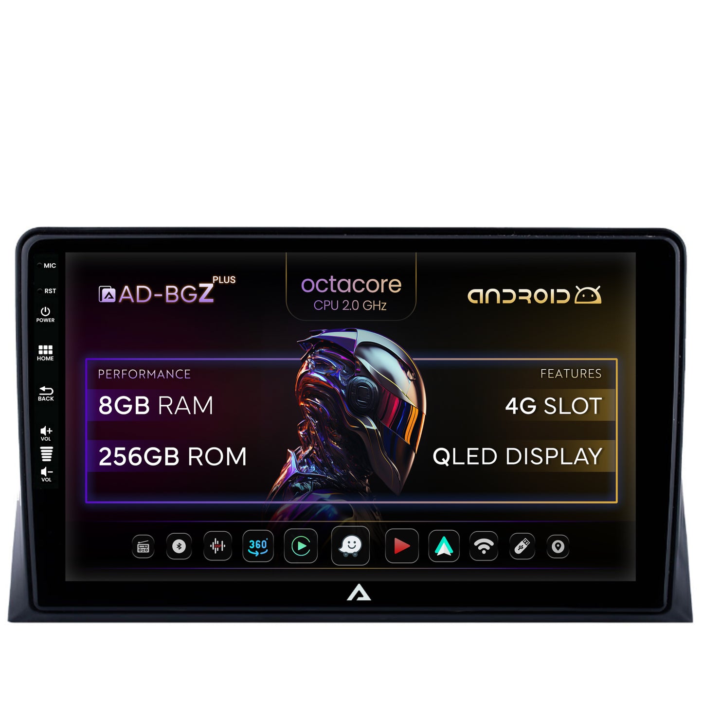 Navigatie VW Multivan T5 (2003-2015), Android, Z-Octacore / 8GB RAM + 256GB ROM, 9 Inch - AD-BGZ9008+AD-BGRKIT025T5