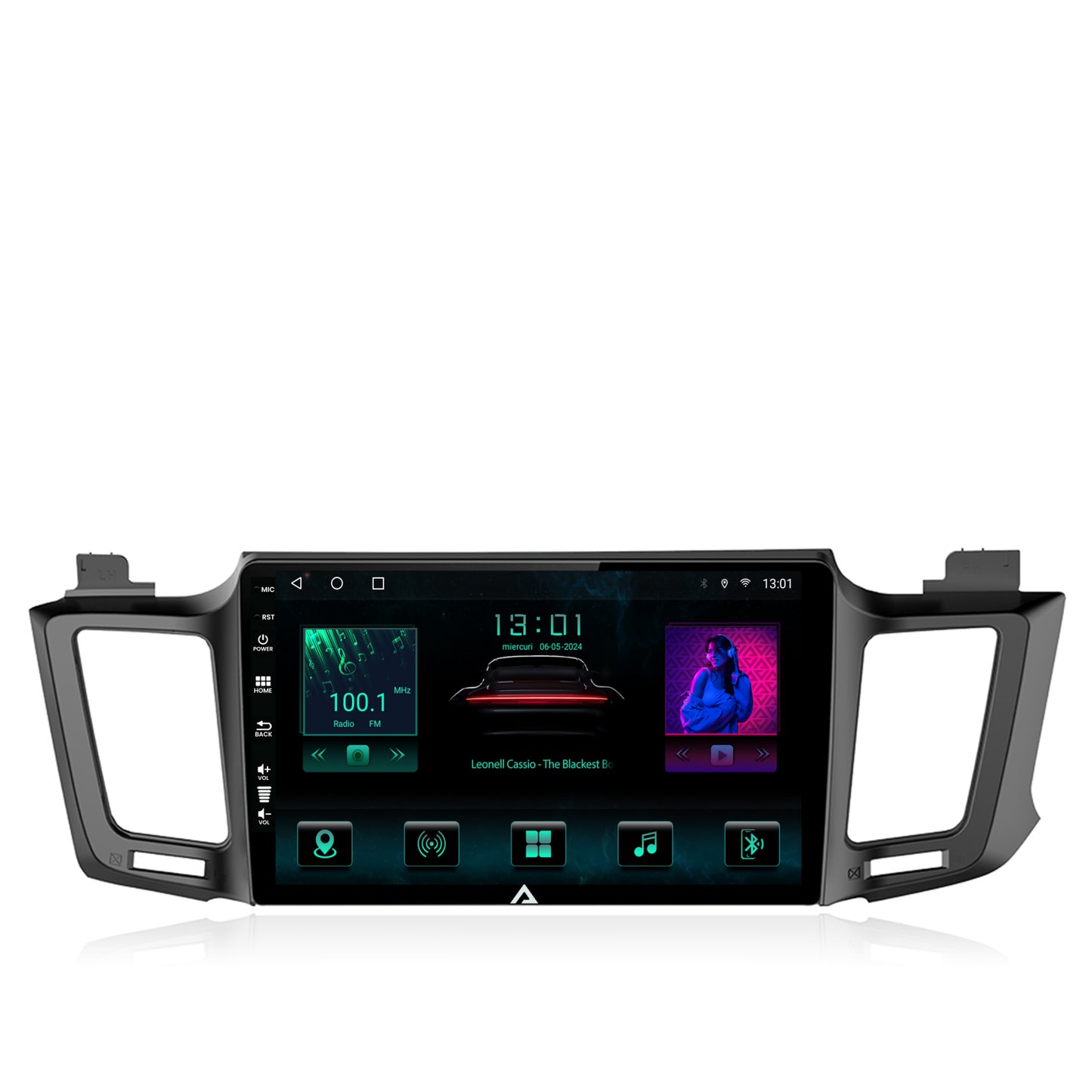 Navitatie Toyota RAV4 (2013-2018), Android, A-Octacore / 4GB RAM + 64GB ROM, 10.1 Inch - AD-BGA10004+AD-BGRKIT060