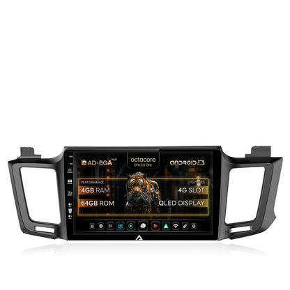 Navitatie Toyota RAV4 (2013-2018), Android, A-Octacore / 4GB RAM + 64GB ROM, 10.1 Inch - AD-BGA10004+AD-BGRKIT060