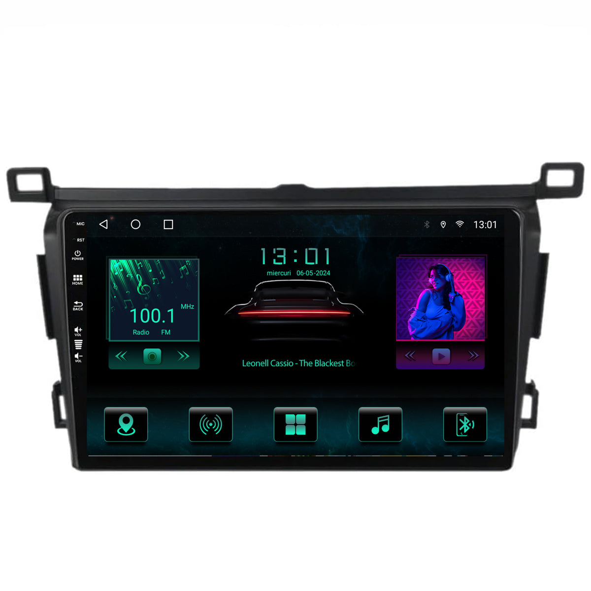 Navitatie Toyota RAV4 (2013-2018), Android, A-Octacore / 4GB RAM + 64GB ROM, 9 Inch - AD-BGA9004+AD-BGRKIT092